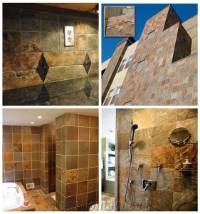 Indian slatestone tiles